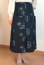 伊予絣(かすり)反物から